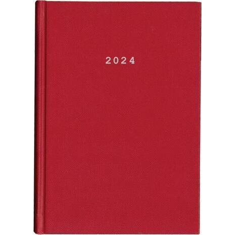 Ημερολόγιο ημερήσιο NEXT Classic δετό 12x17cm 2024 κόκκινο
